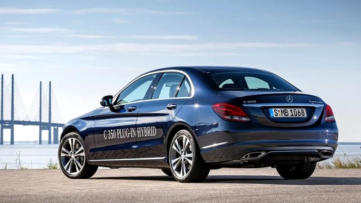 C-Class se alătură gamei de hibride plug-in Mercedes-Benz cu C350