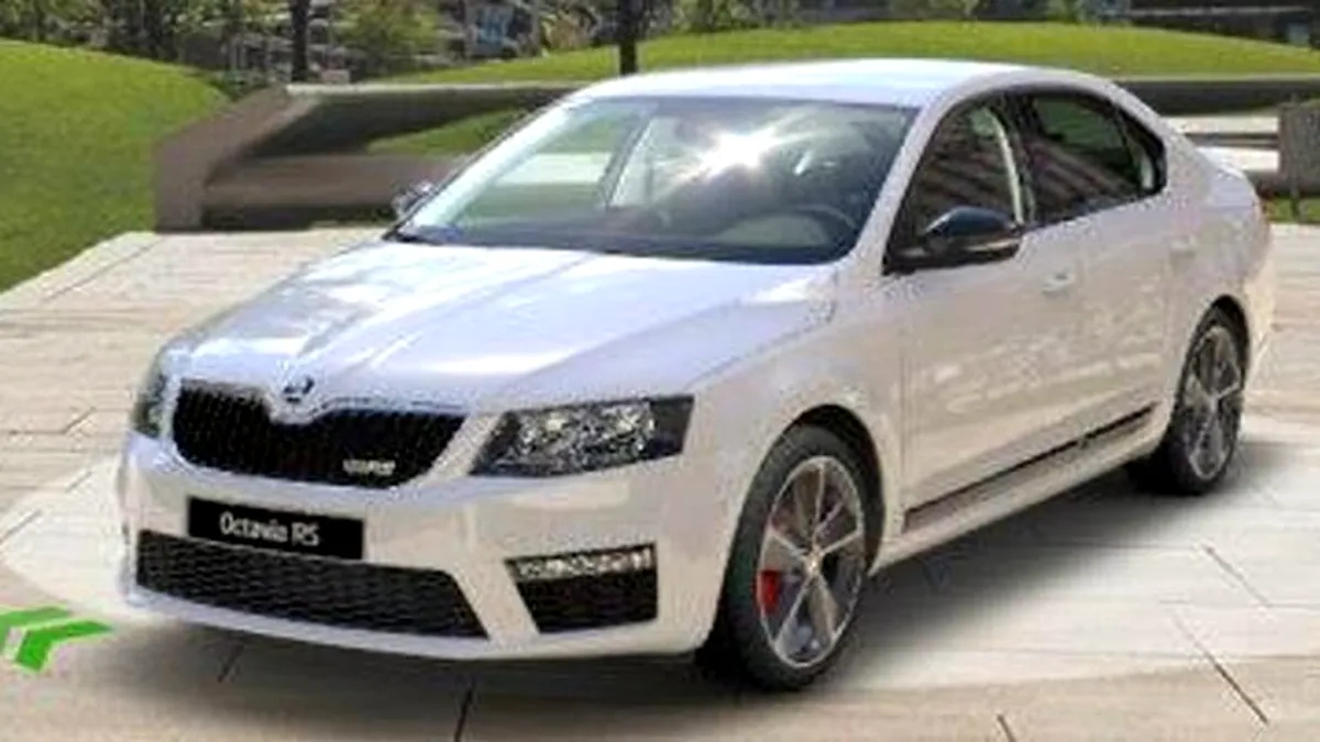 Imagini în avanpremieră neoficială cu versiunea de top Skoda Octavia vRS