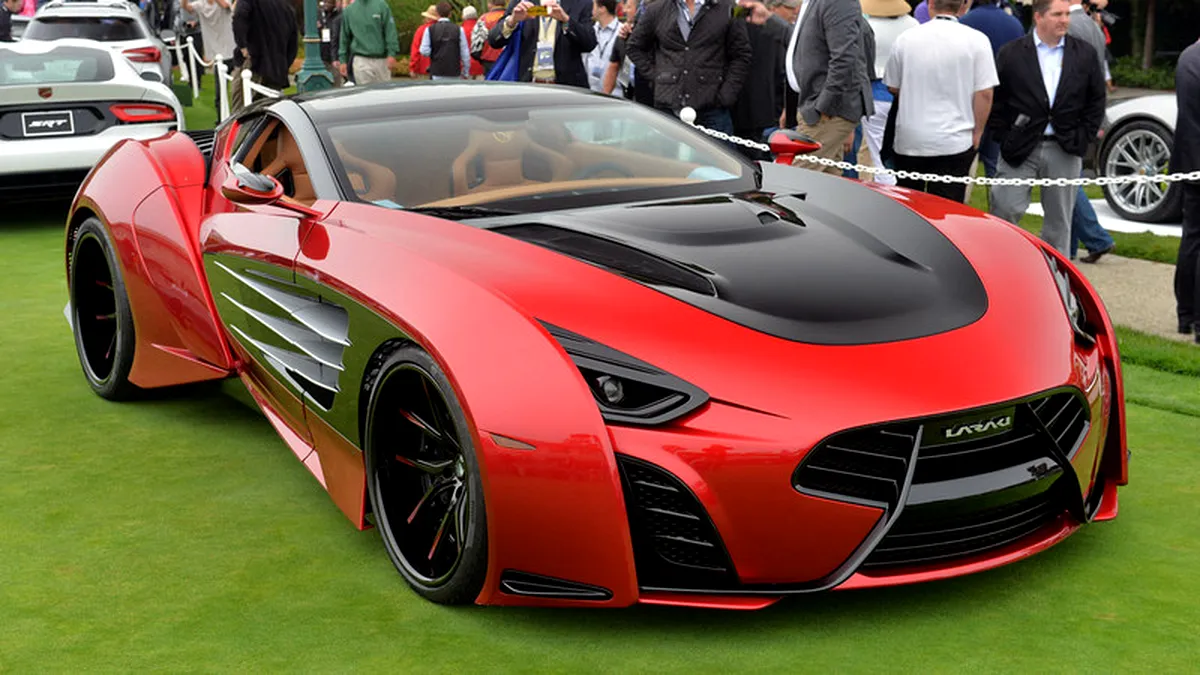 Spectaculosul concept Laraki Epitome a debutat la Pebble Beach 2013