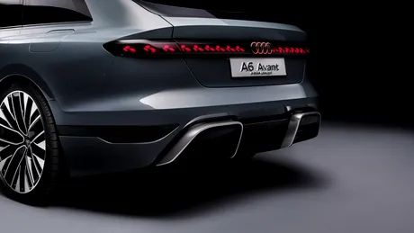OFICIAL: Audi A6 Avant e-tron Concept. Modelul prefigurează un break electric pentru 2024