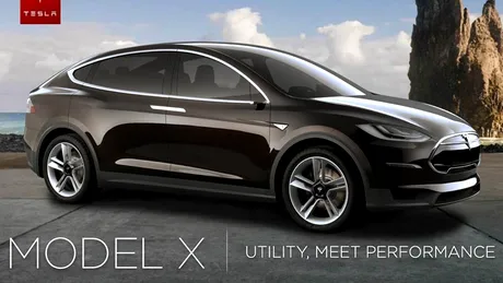 PREMIERĂ MONDIALĂ: Tesla Model X este primul crossover strict electric