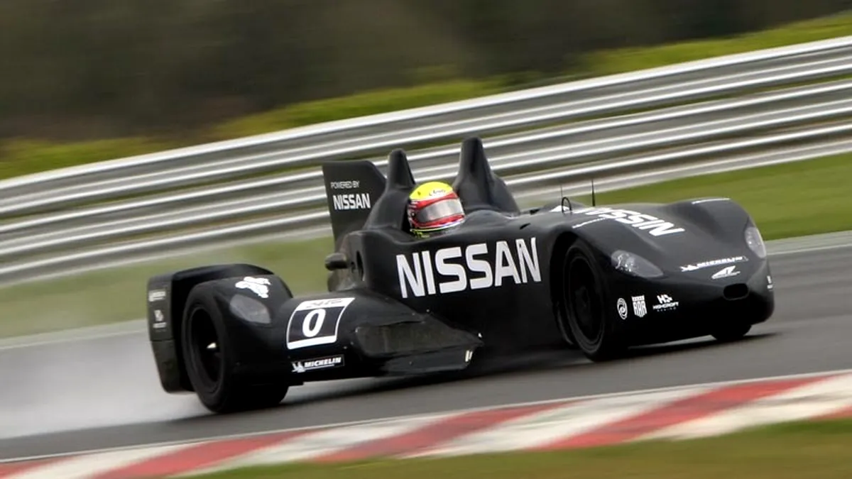 Teste preliminarii pe ploaie pentru Nissan Deltawing