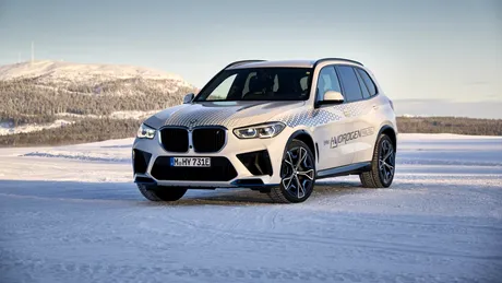 BMW iX5 cu tehnologia pilelor de combustie cu hidrogen este aproape gata
