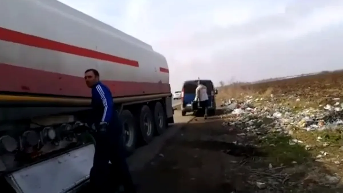 Nici jandarmii nu îi mai pot opri pe hoţii de motorină - VIDEO