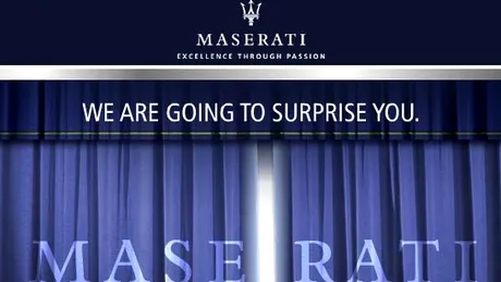 Marea surpriză oferită de Maserati la Paris