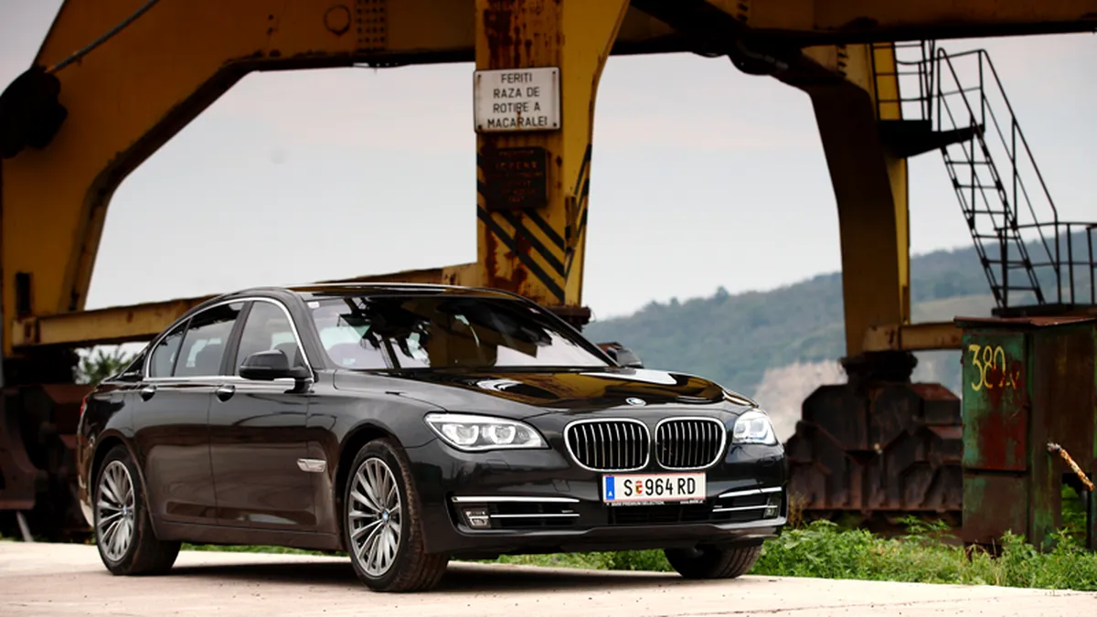 TEST: BMW Active Hybrid 7 - acelaşi frac, cu papion electric