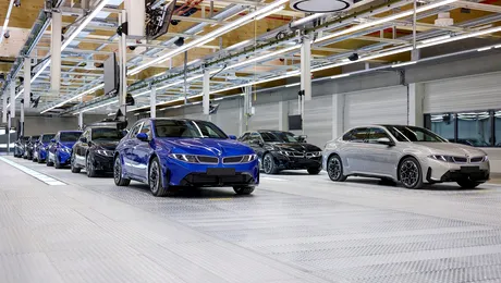 BMW i3 intră în producție în uzina din München. Compania anunță o cerere mare pentru noul sedan electric