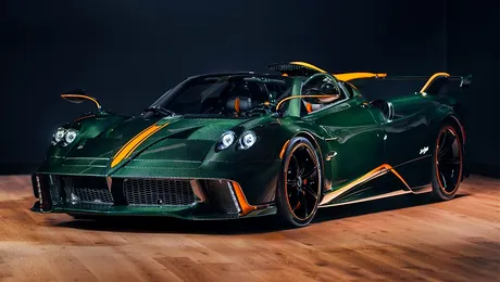 FOTO Pagani Huayra revine în ediție ultra-limitată, pentru aniversarea fondatorului companiei. Doar trei exemplare vor fi construite