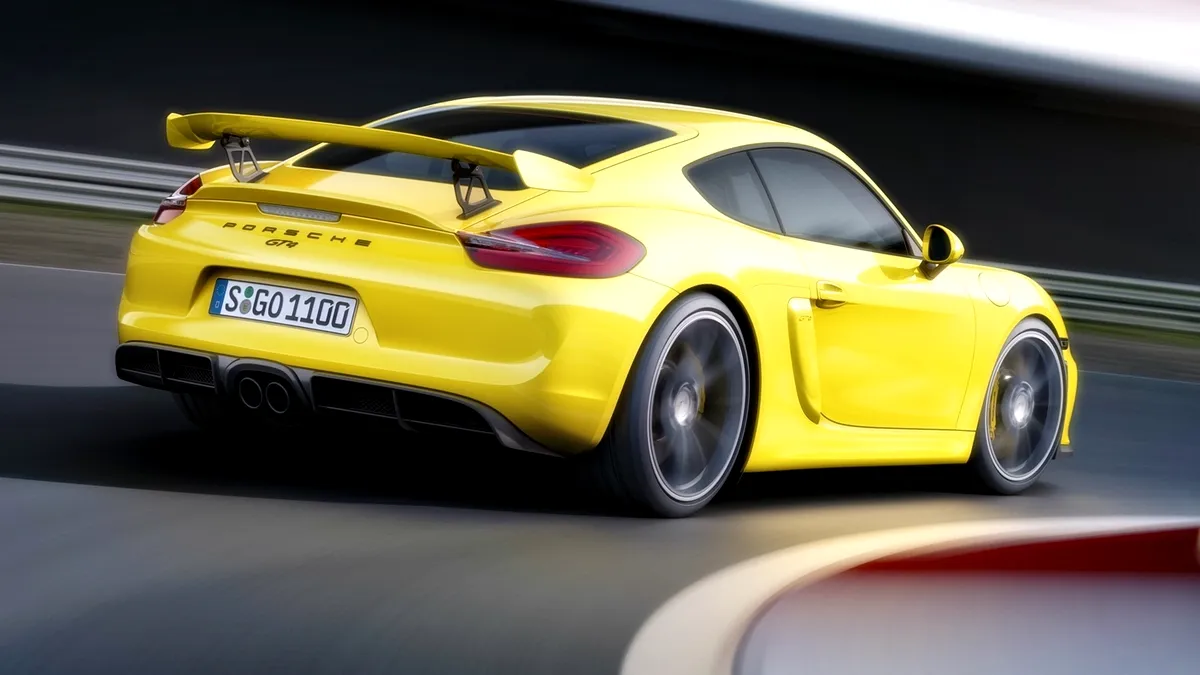 Noul Porsche Cayman GT4, un alt Porsche de vis [VIDEO]