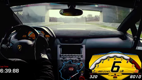 Aventador SV e aproape la fel de rapid pe Nürburgring ca Porsche 918 [VIDEO]