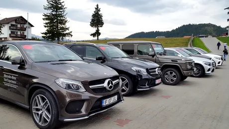 Am testat în România: noile Mercedes-Benz GLE, GLE Coupe şi GLC
