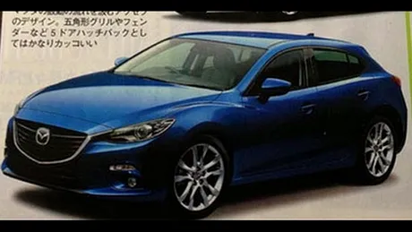 Randări sau imagini reale cu noua Mazda3?