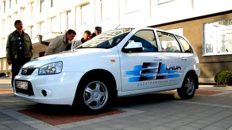Lada EL - primele imagini şi informaţii cu maşina electrică rusească!