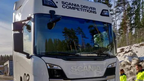 Nokian Tyres susţine evenimentul Scania Driver Competitions