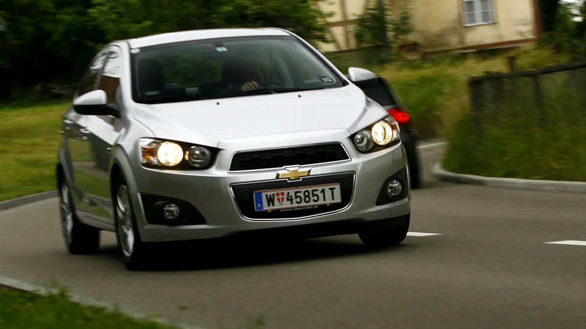 Test în Elveţia cu Chevrolet Aveo 1.6 MT/ AT