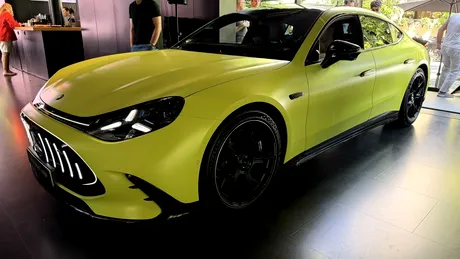 Noul model electric de performanță de la AMG a ajuns în România. Până la 1.169 CP și încărcare de 460 km în 10 minute