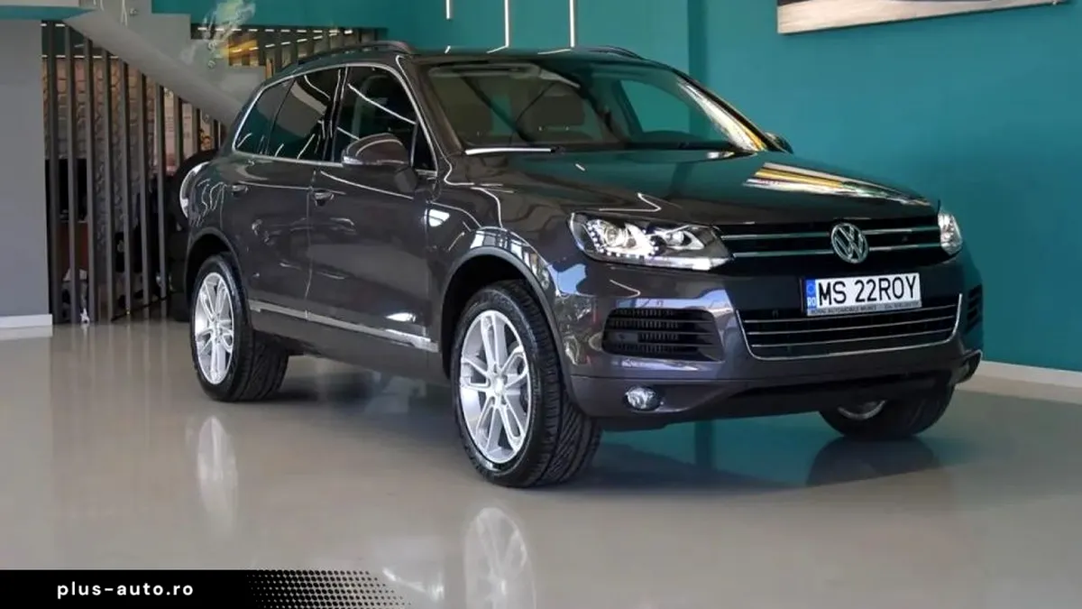 Mașina Zilei: Volkswagen Touareg cu 245 CP, la doar 12.490 de euro. Ce mai oferă SUV-ul german cu motor V6 diesel