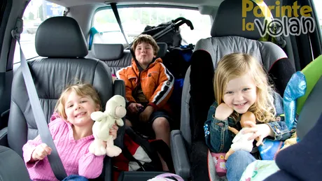5 sfaturi vitale pentru siguranţa copiilor în maşină