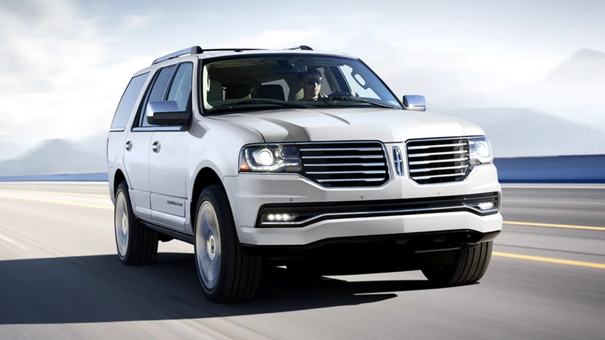 Lincoln Navigator facelift: imagini şi informaţii oficiale