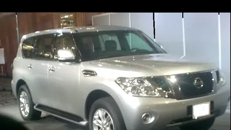 Nissan Patrol - primele poze spion