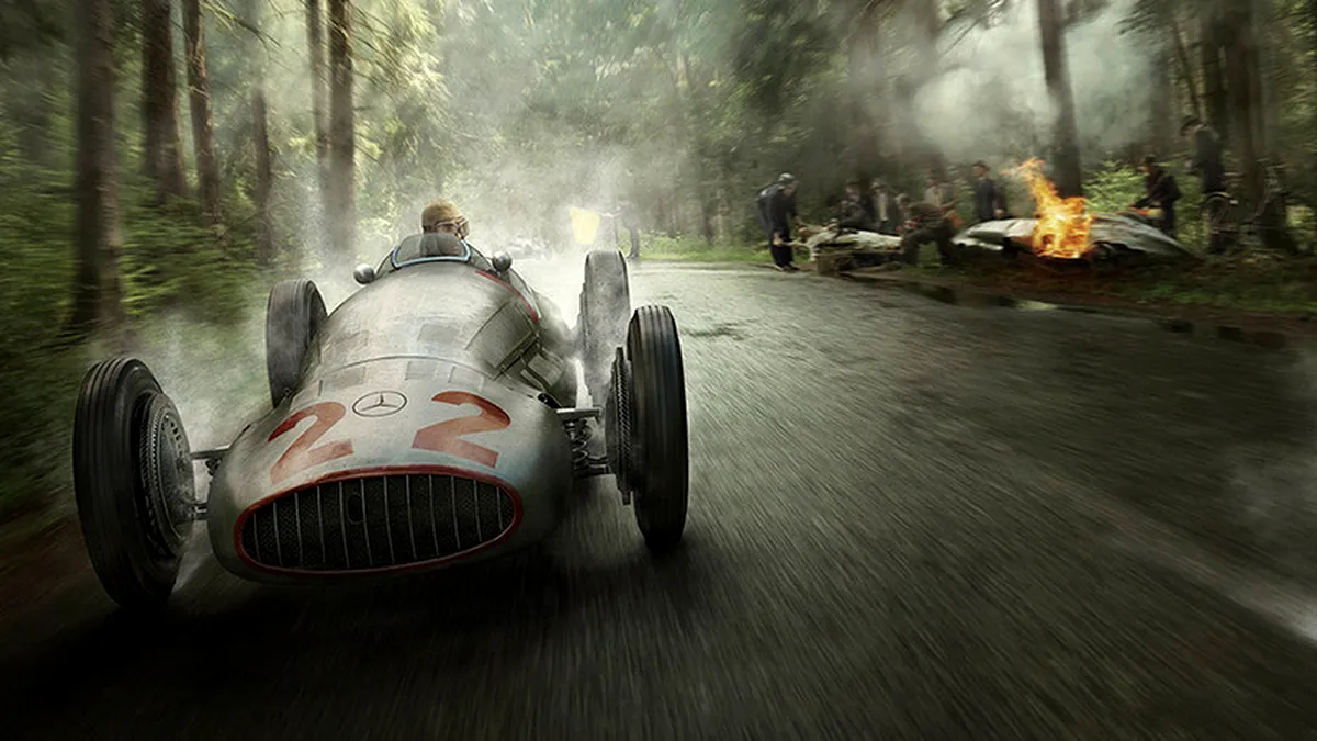 Cum ar arăta o cursă de Formula 1 din 1934 dacă ar fi fotografiată azi