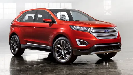 Conceptul Ford Edge, foarte aproape de producţie