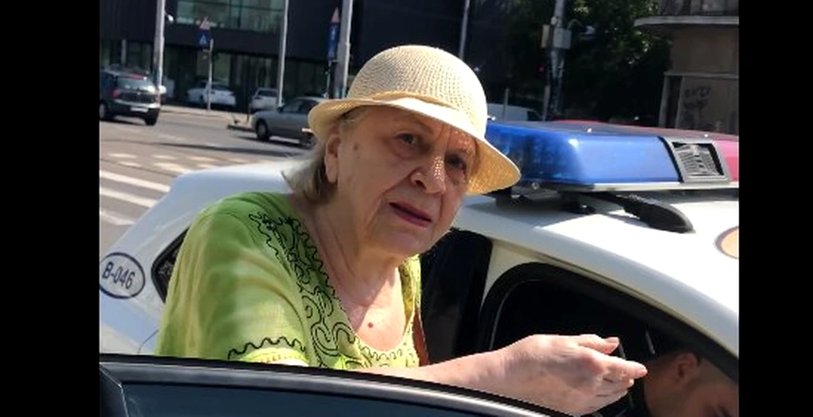 VIDEO – Caz revoltător în capitală: o bătrână de 81 de ani a fost amendată pentru că traversa prea încet!