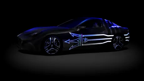 Maserati GranTurismo Folgore sosește în 2023. Are peste 1.200 CP