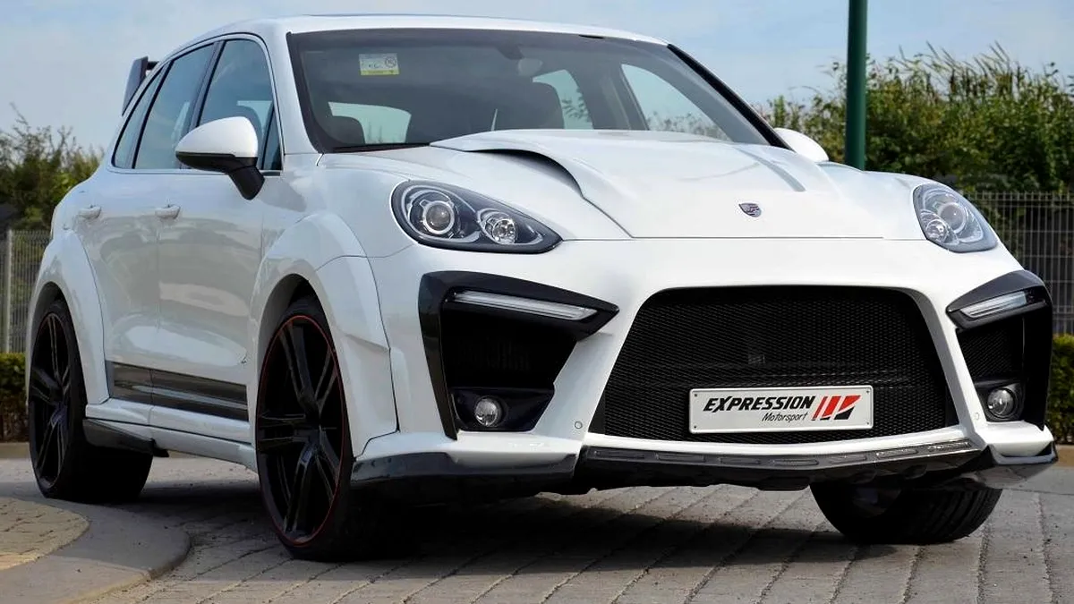 Aşa arată un Porsche Cayenne plin de Expression, în cazul în care erai curios