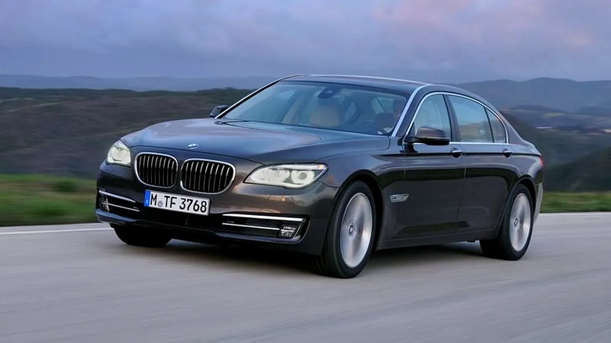 BMW Seria 7 facelift - imagini şi informaţii oficiale