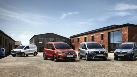 Renault prezintă noul Kangoo și noul Express. Modelele sunt destinate tinerilor antreprenori - FOTO