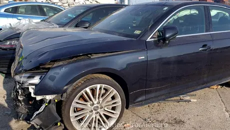 VIDEO. Mașini avariate și piese auto second-hand, găsite în containere aduse în Portul Constanța