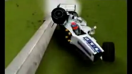 Accidentul lui Kubica simulat pe computer