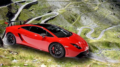 Transfăgărăşanul, locaţia pentru clipul noului Lamborghini Gallardo Super Trofeo Stradale