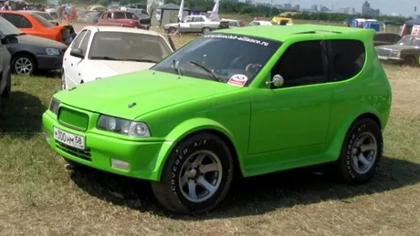 Tuning OZN - ce vrea să fie acest BMW verde?