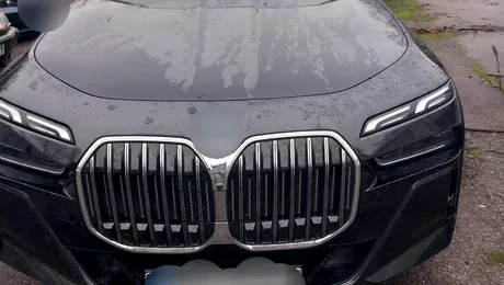 Galați: Mașină de 100.000 de euro, confiscată după ce șoferul a depășit viteza legală