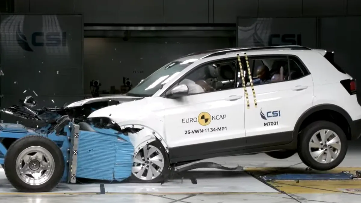 TOP 5 Modele cu cele mai slabe rezultate la testele de siguranță din 2025