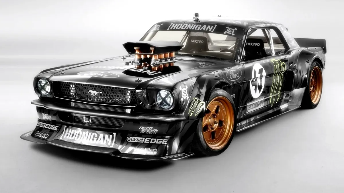 Hoonicornul lui Ken Block este, de fapt, o bestie Mustang cu 857 CP