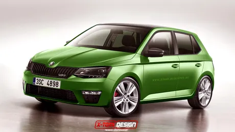 Fabia RS, aşa cum şi-ar dori-o fanii Skoda şi X-Tomi Design