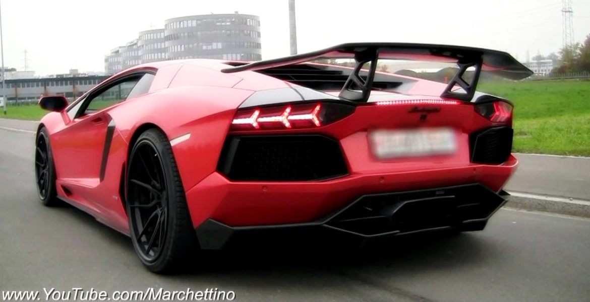 Revigorare-instant: Lamborghini Aventador fără catalizator [VIDEO]