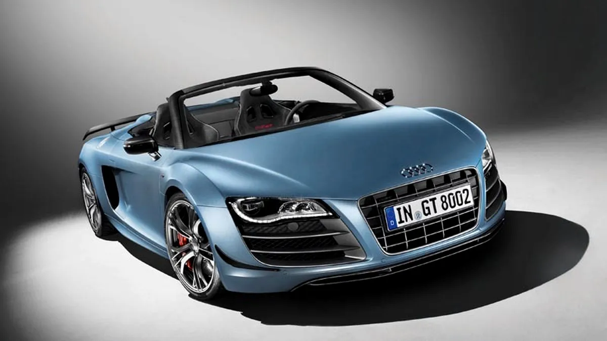 Audi a lansat R8 GT Spyder