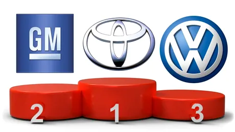 Top 3: cei mai mari producători auto în 2012
