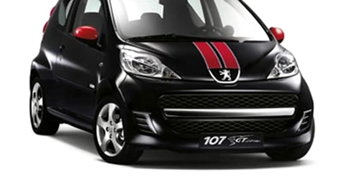 Peugeot 107 GT Line - ediţie specială