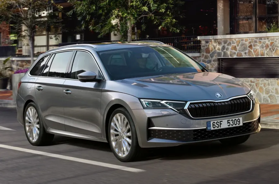 Skoda Octavia Combi este unul dintre cele mai populare modele break din România (Sursa foto: Skoda.ro)