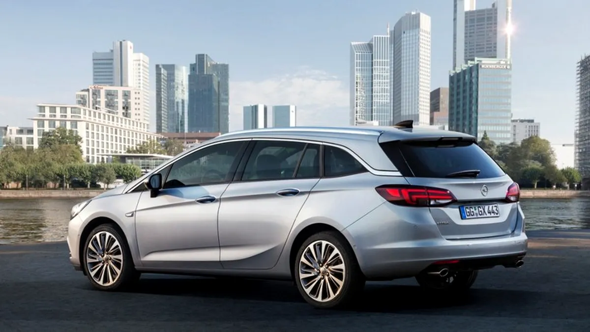 Opel Astra K Sports Tourer: noul Astra primeşte şi varianta break