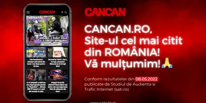 CIFRE OFICIALE. CANCAN.RO cel mai citit site din Romania pe 8 mai!