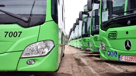 Ultimul lot de autobuze hibride au intrat pe trasee în București