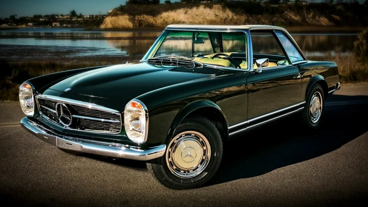 FOTO: Mercedes-Benz 280SL Pagoda restaurat ca la carte