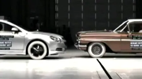 Chevrolet Malibu 2009 vs Chevrolet Bel Air 1959 - crash test