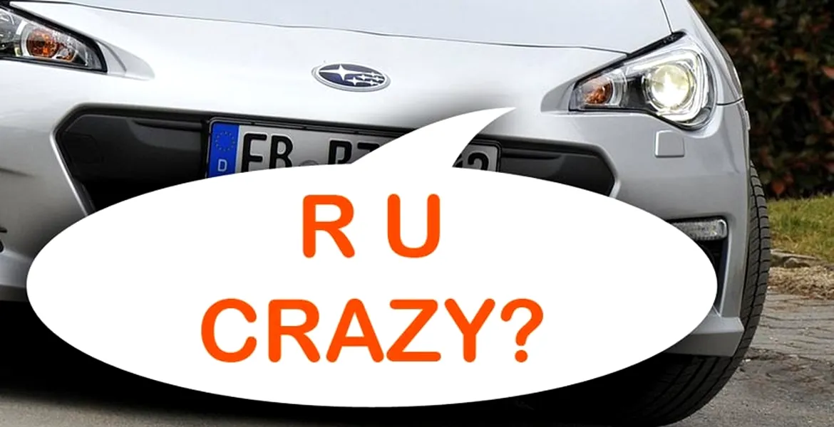 Rechemare în service bizară pentru Subaru BRZ şi Scion FR-S în SUA